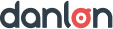 Danløn logo in burger menu